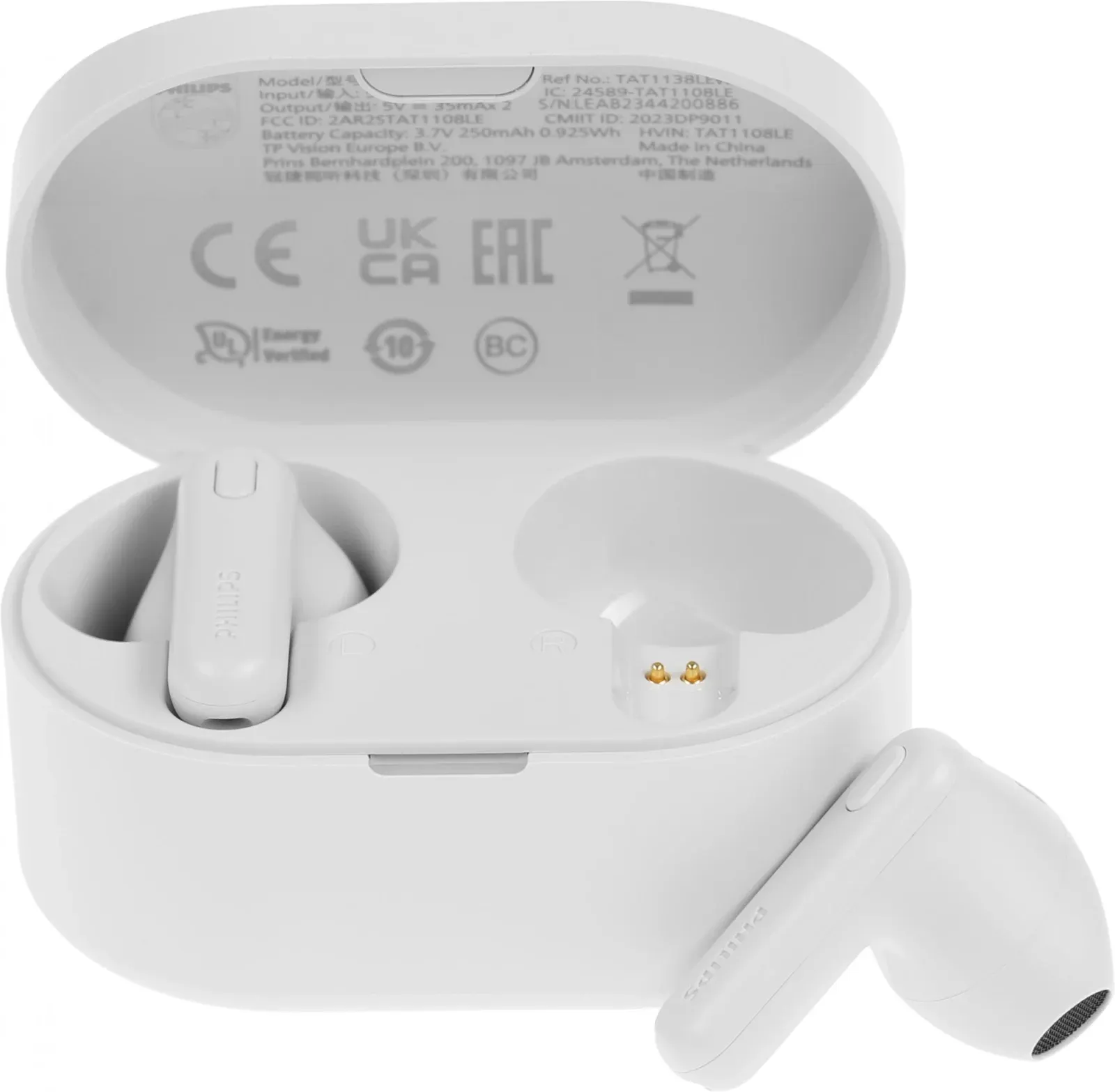 Наушники и гарнитуры PHILIPS TAT1138WT/00 - фото 1