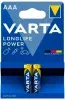 Батарея Varta Longlife power High Energy Alkaline LR03 AAA 2шт - фото 3