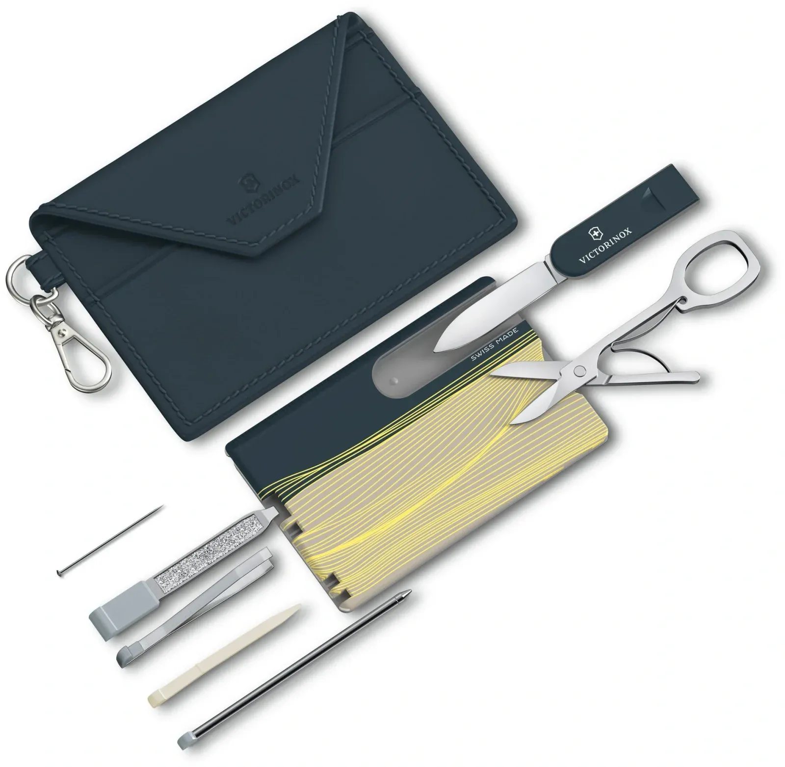 Швейцарские карты VICTORINOX Swiss Card Classic New York Style серый