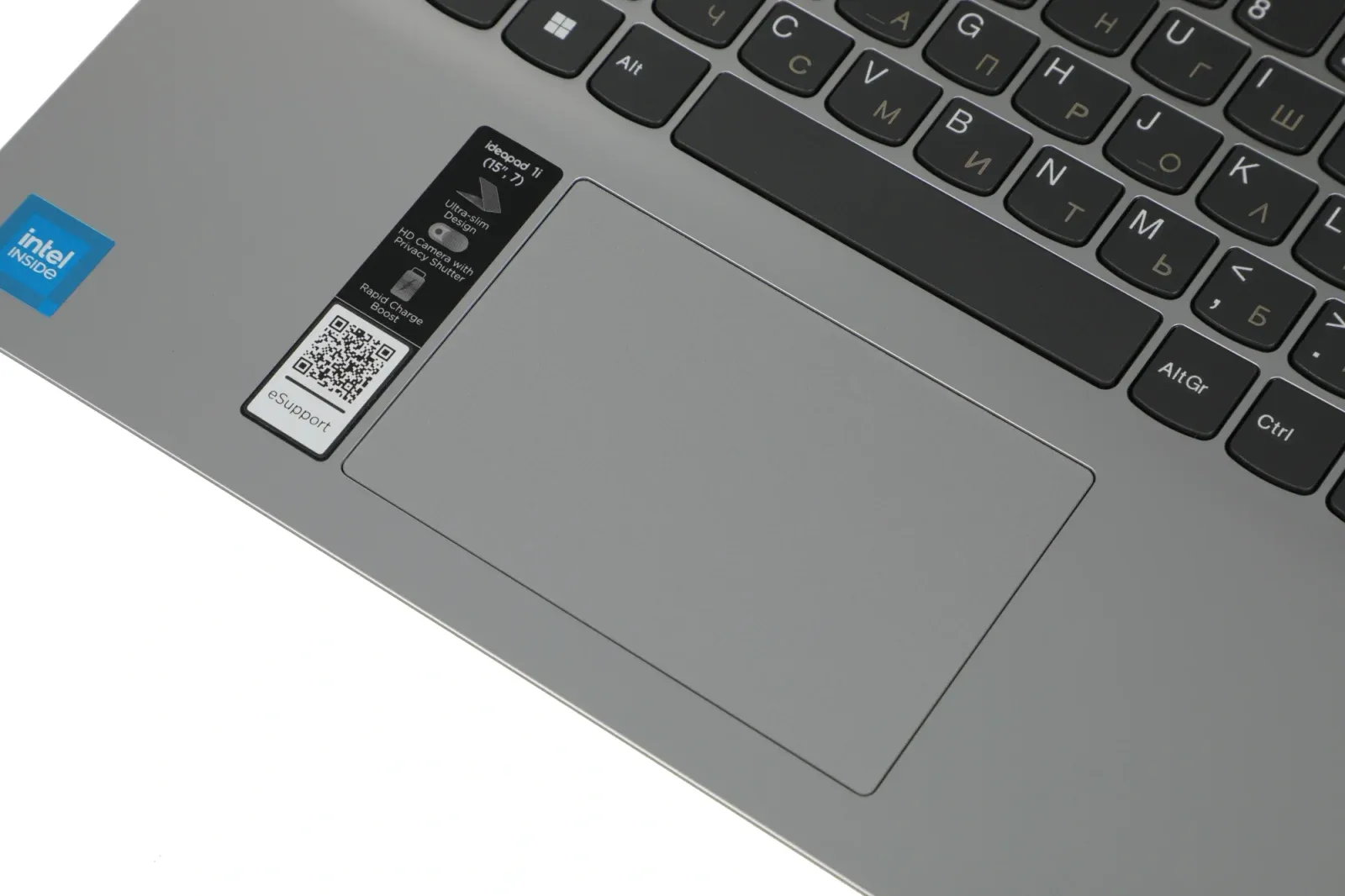 Ноутбук Lenovo IdeaPad 1 15IGL7 Celeron N4020 8Gb SSD256Gb Intel UHD Graphics 600 15.6 TN FHD 1920x1080 без ОС grey WiFi BT Cam 82V700EMUE - фото 4
