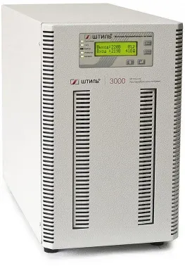 Источник бесперебойного питания Штиль ST1103SL 2700Вт 3000ВА серый - фото 7