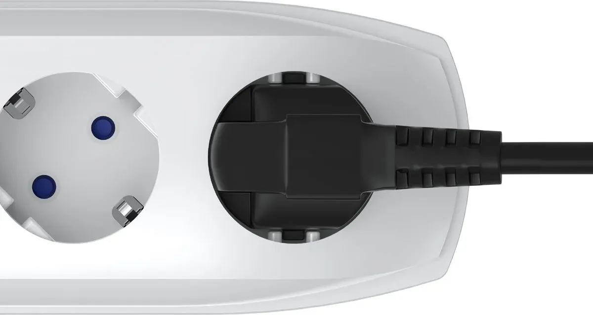 Сетевой фильтр Pilot PRO USB 3м 6 розеток серый коробка - фото 2