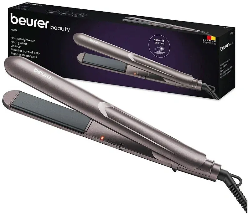 Выпрямитель Beurer HS15 32Вт бордовый макс.темп.:210С покрытие:керамическое 100.74 - фото 2