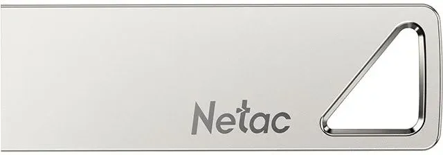 Флеш Диск Netac 4GB U326 NT03U326N-004G-20PN USB2.0 серебристый, 4 ГБ - фото 1