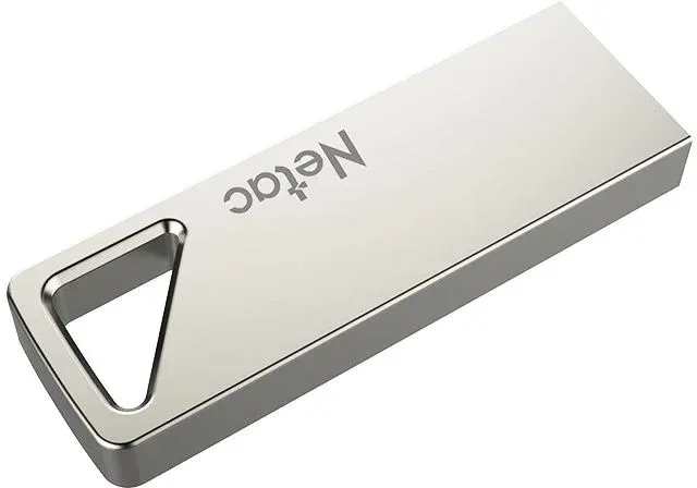Флеш Диск Netac 4GB U326 NT03U326N-004G-20PN USB2.0 серебристый, 4 ГБ - фото 2
