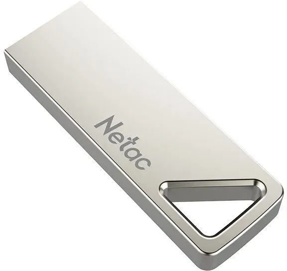 Флеш Диск Netac 4GB U326 NT03U326N-004G-20PN USB2.0 серебристый, 4 ГБ - фото 3