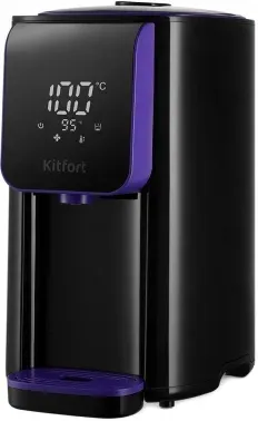 Термопот Kitfort КТ-2517 4.8л. 1450Вт черный/фиолетовый, 4.8 л - фото 6