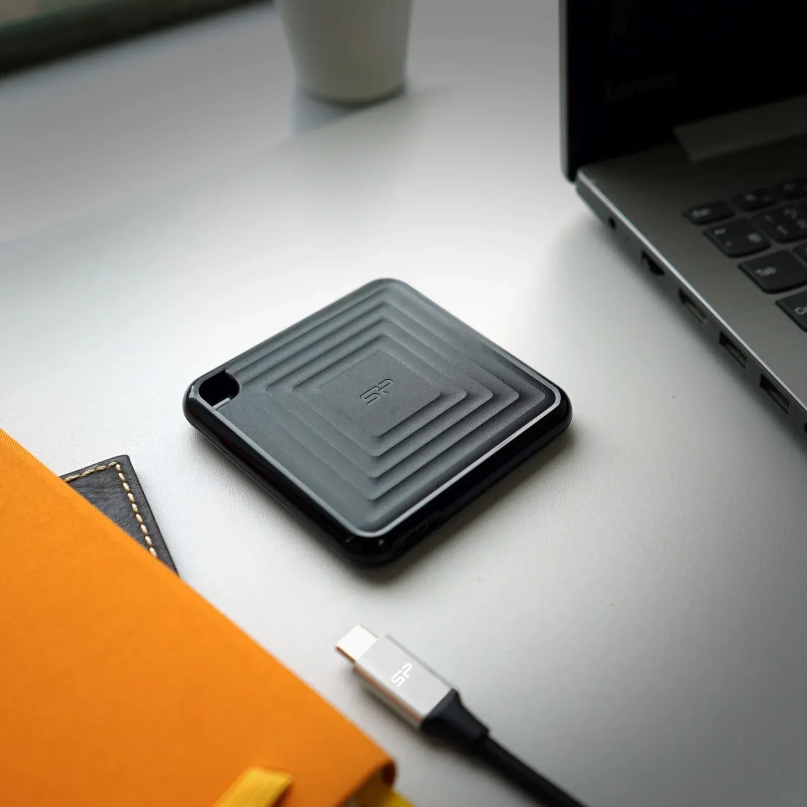 Накопитель SSD Silicon Power USB-C 2TB SP020TBPSDPC60CK PC60 1.8 черный - фото 2