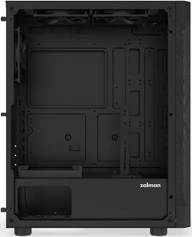 Корпус Zalman i4 черный без БП ATX 2x120mm 6x140mm 1xUSB2.0 2xUSB3.0 audio bott PSU - фото 6