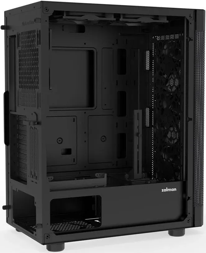 Корпус Zalman i4 черный без БП ATX 2x120mm 6x140mm 1xUSB2.0 2xUSB3.0 audio bott PSU - фото 7