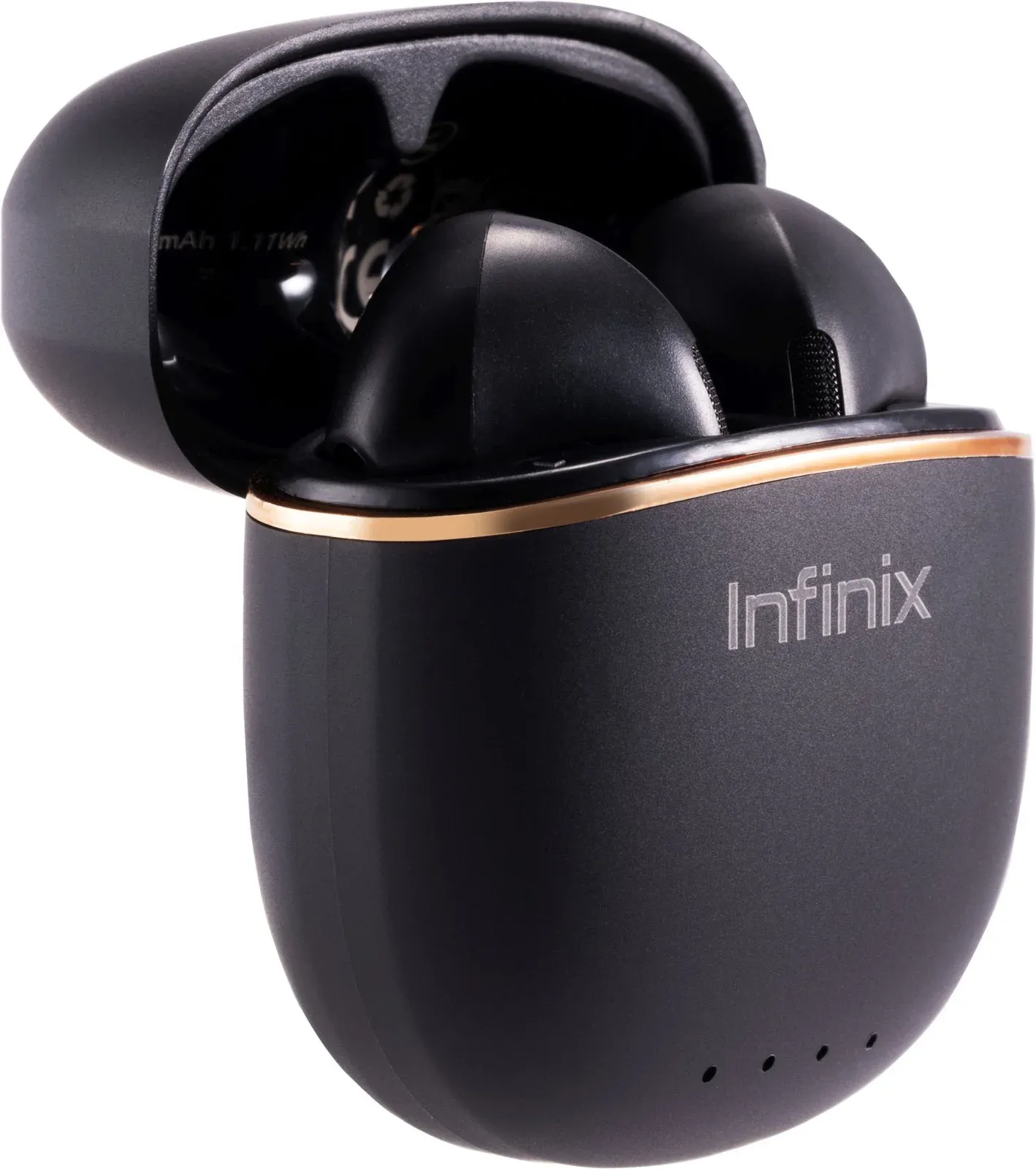 Гарнитура вкладыши Infinix XBuds XE23 черный беспроводные bluetooth в ушной раковине 10311756 - фото 2