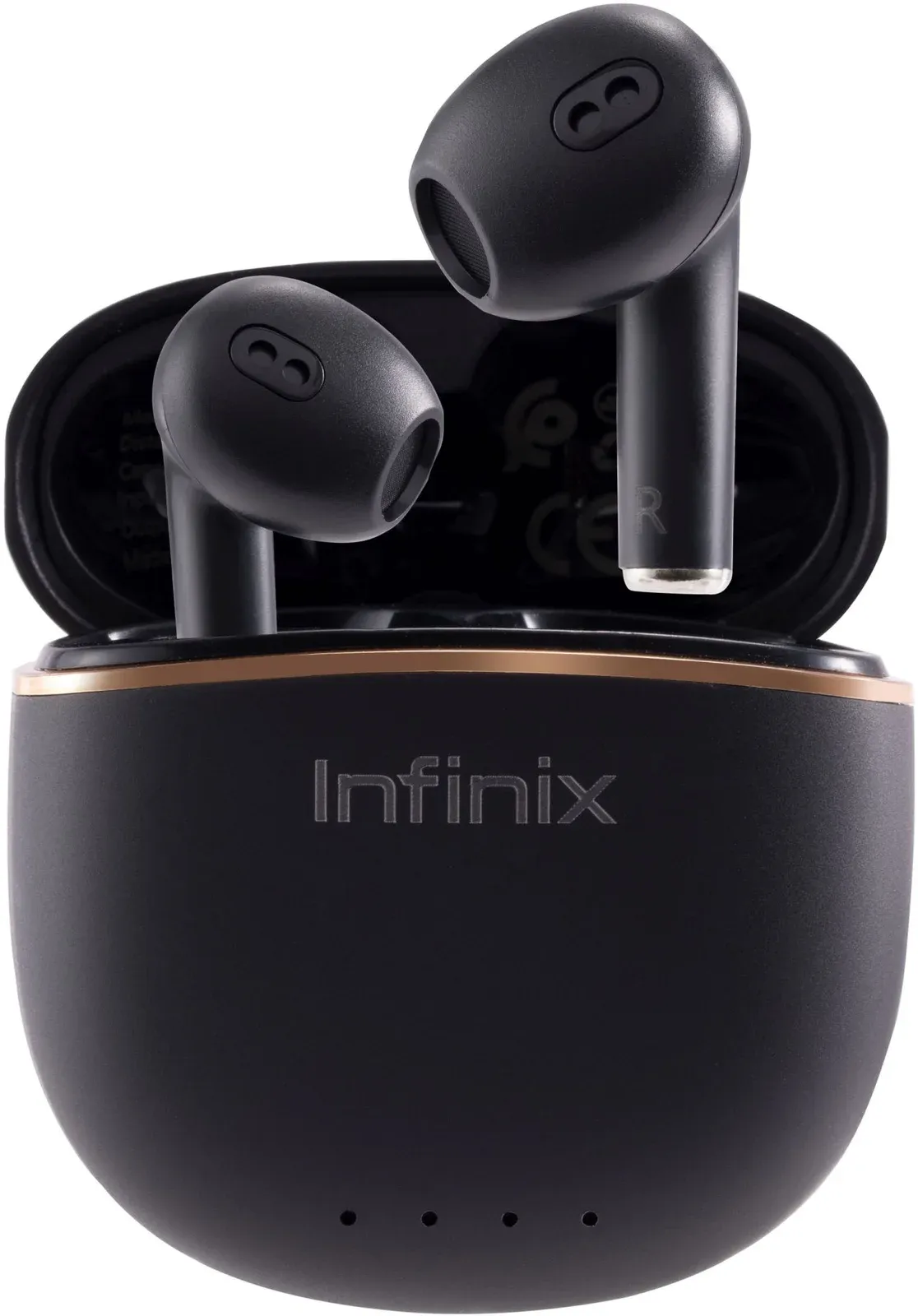 Гарнитура вкладыши Infinix XBuds XE23 черный беспроводные bluetooth в ушной раковине 10311756 - фото 3