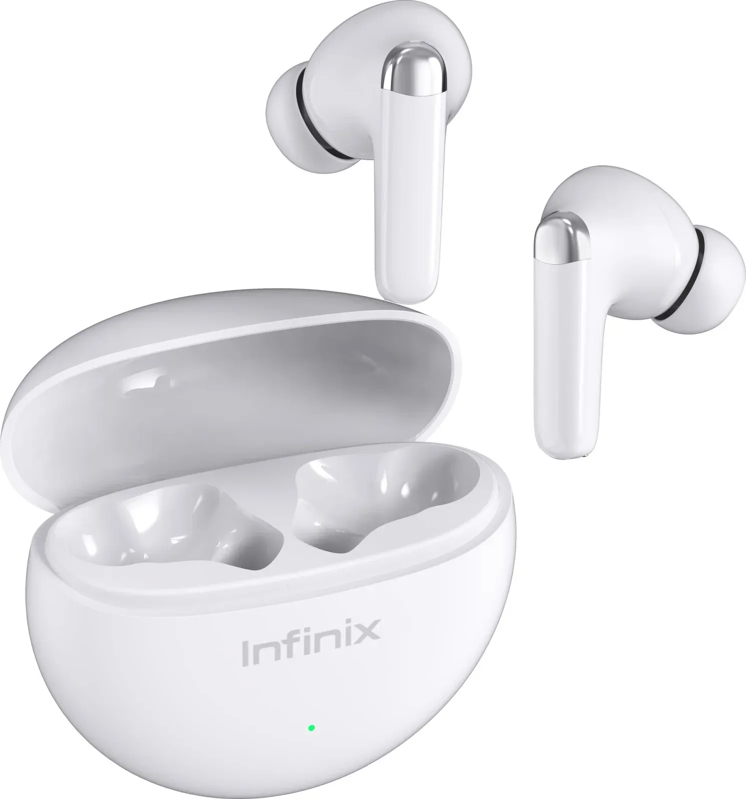 Гарнитура внутриканальные Infinix XBuds XE26 белый беспроводные bluetooth в ушной раковине 10311752 - фото 3