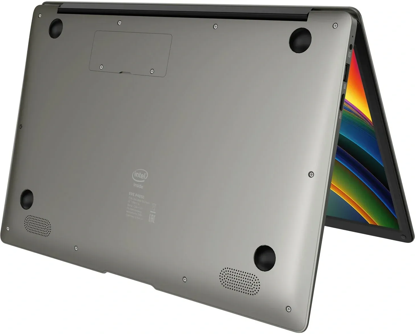 Ноутбук Digma EVE P4850 Pentium N5030 8Gb SSD256Gb Intel UHD Graphics 605 14 IPS FHD 1920x1080 Windows 11 Pro dk.grey WiFi BT Cam 4800mAh DN14N5-8CXW01 - фото 8