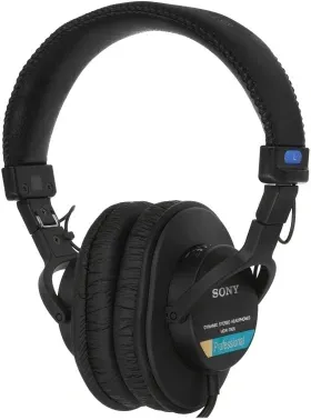 Гарнитура мониторные Sony MDR-7506 3м черный проводные оголовье - фото 8