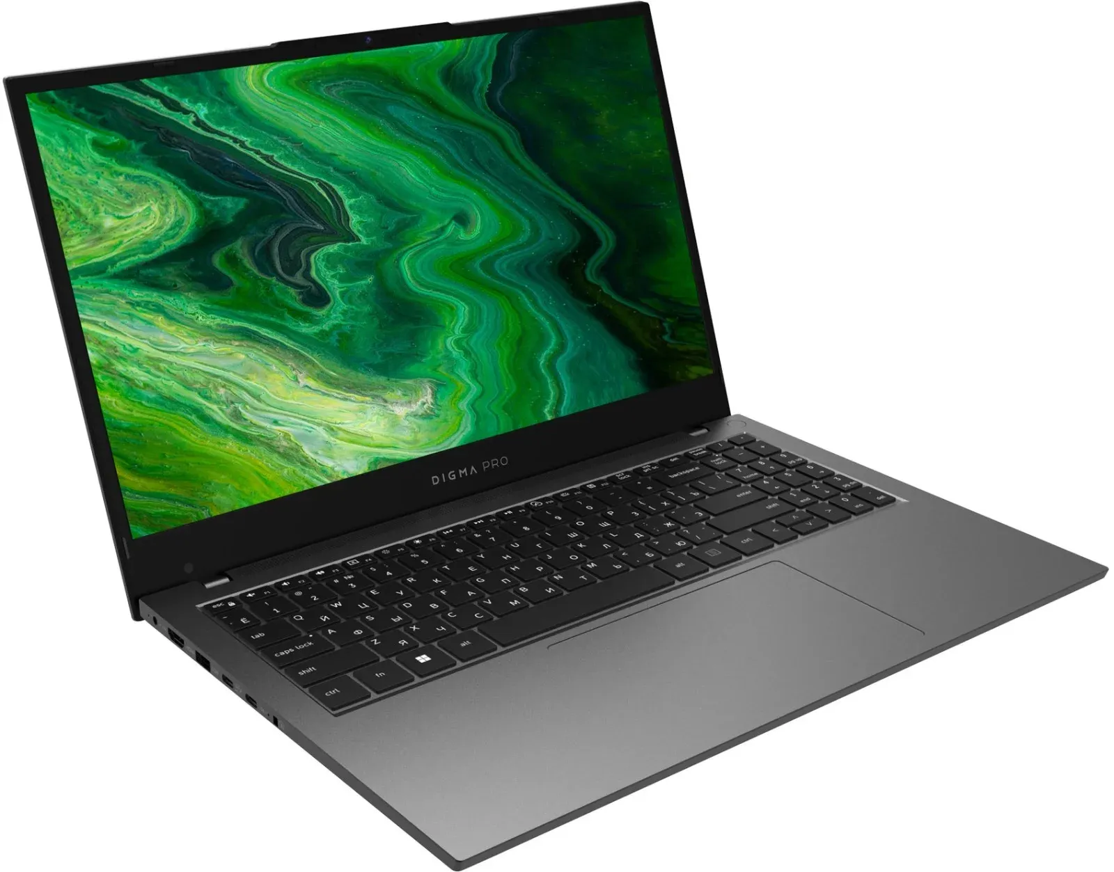 Ноутбук Digma Pro Fortis Core i3 1005G1 16Gb SSD512Gb Intel UHD Graphics 15.6 IPS FHD 1920x1080 Windows 11 Pro grey WiFi BT Cam 4250mAh DN15P3-ADXW01 - фото 5