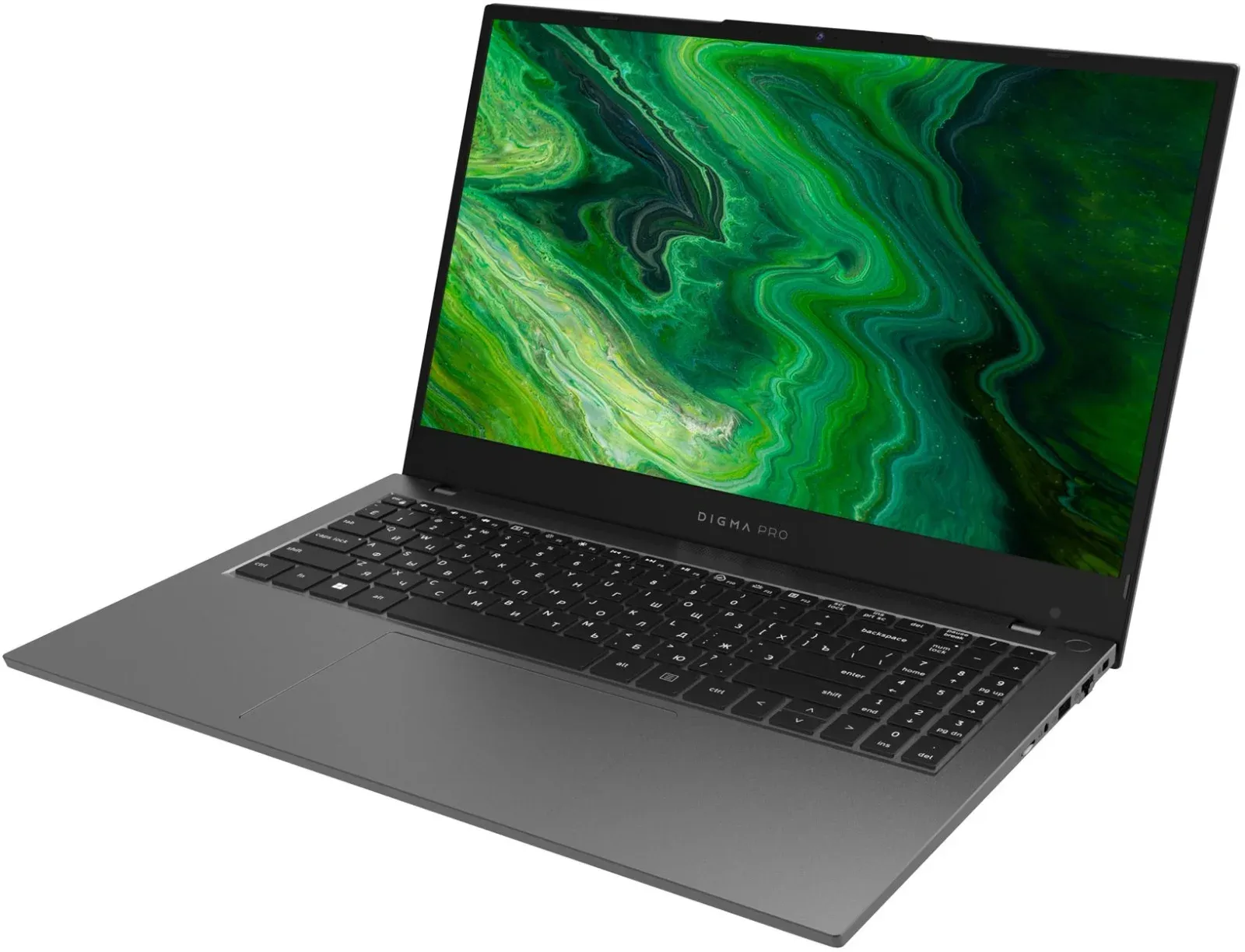 Ноутбук Digma Pro Fortis Core i3 1005G1 16Gb SSD512Gb Intel UHD Graphics 15.6 IPS FHD 1920x1080 Windows 11 Pro grey WiFi BT Cam 4250mAh DN15P3-ADXW01 - фото 6