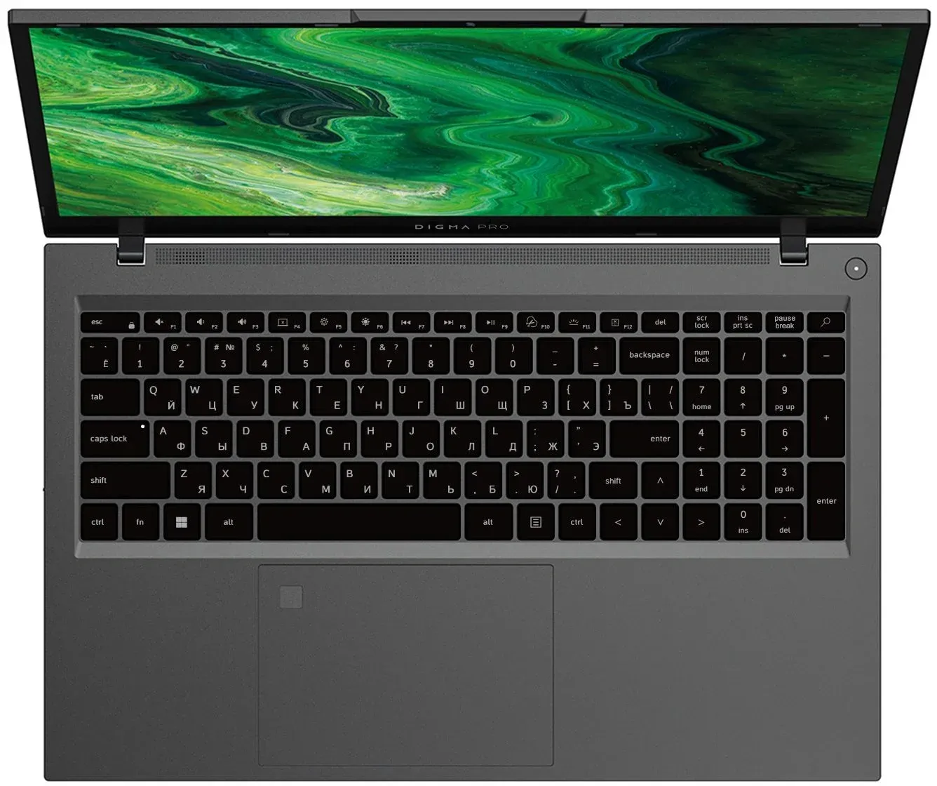 Ноутбук Digma Pro Fortis M Core i7 1255U 16Gb SSD512Gb Intel UHD Graphics 17.3 IPS FHD 1920x1080 Windows 11 Pro grey WiFi BT Cam 5500mAh DN17P7-ADXW01 - фото 5