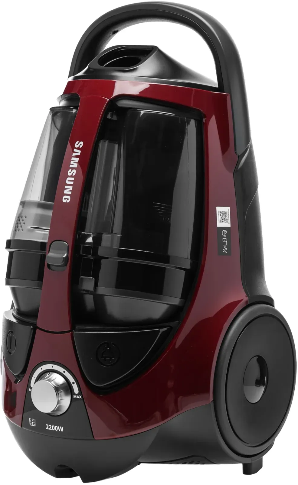 Пылесосы SAMSUNG VCC8837V3P/XEV бордовый - фото 2