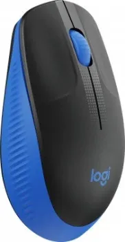 Мышь Logitech M190 черный/синий оптическая 1000dpi беспров. USB 2but 910-005914 - фото 2