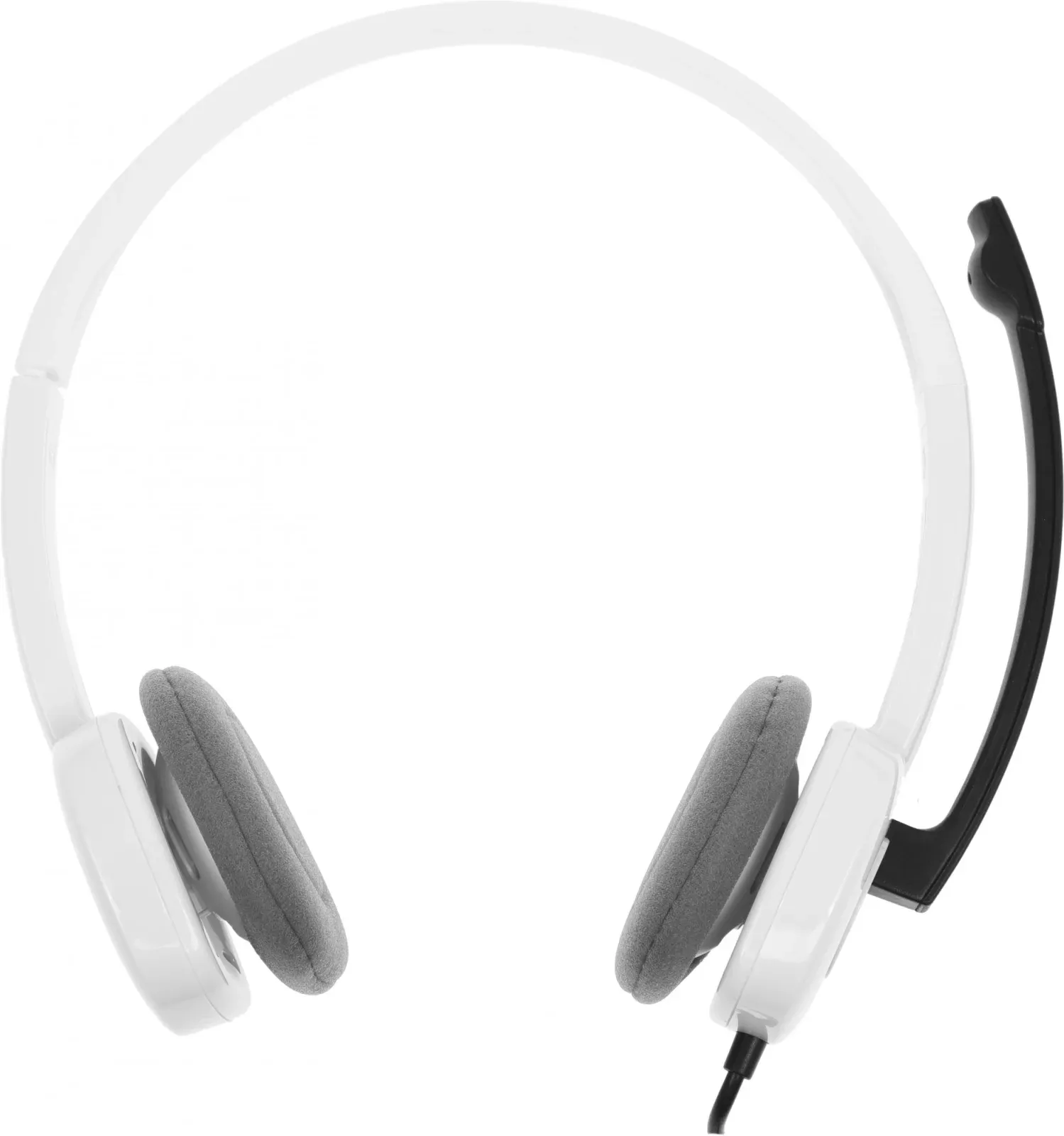 Наушники с микрофоном Logitech H150 белый/черный 1.8м накладные оголовье 981-000453 - фото 5