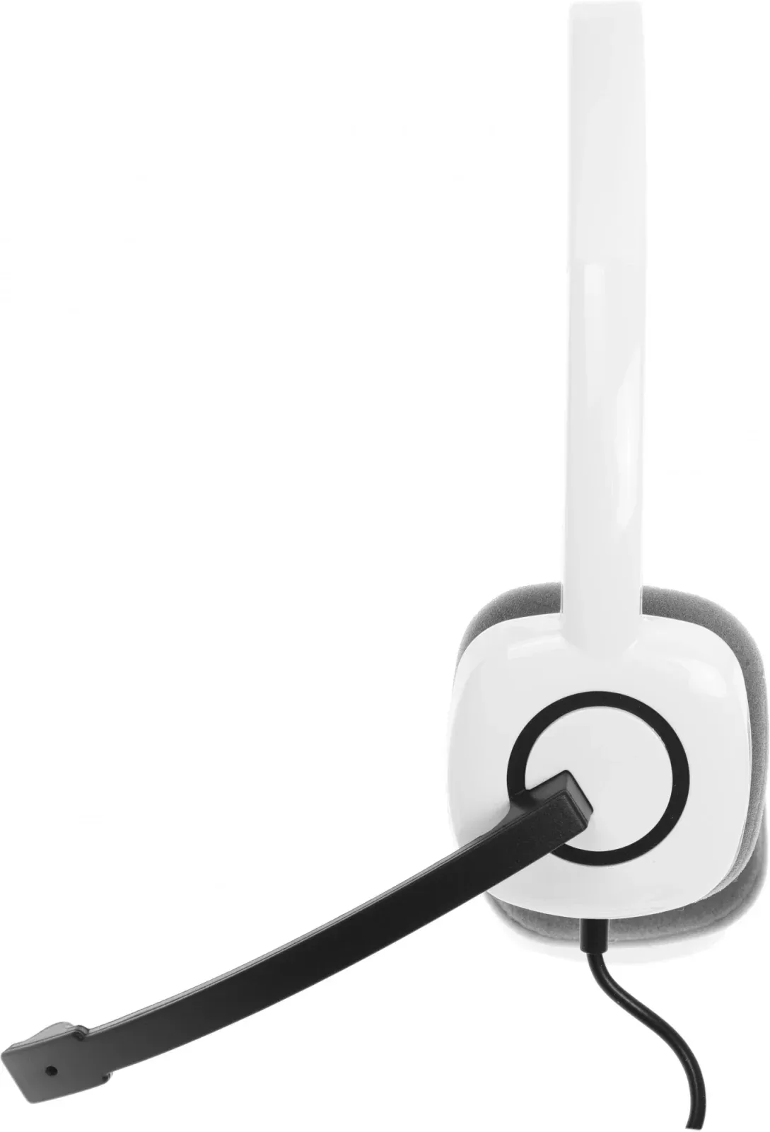 Наушники с микрофоном Logitech H150 белый/черный 1.8м накладные оголовье 981-000453 - фото 6