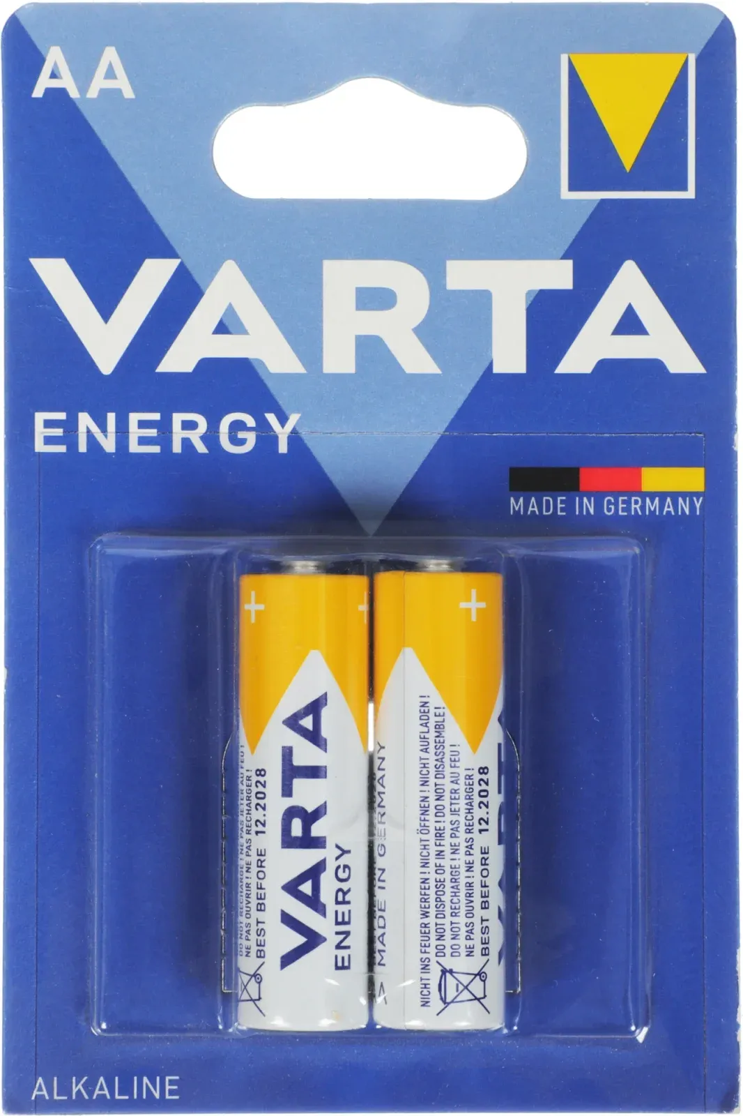 Батарейки Элементы питания VARTA LR6 Alkaline - фото 2