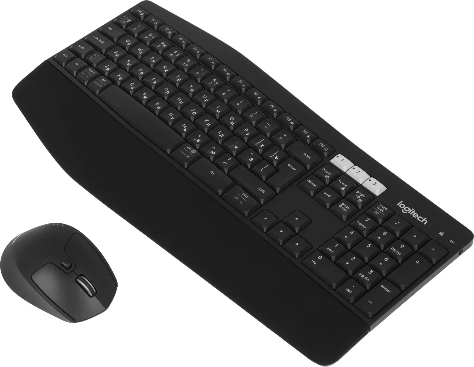 Клавиатура + мышь Logitech MK850 клав:черный мышь:черный USB беспроводная slim Multimedia 920-008226 - фото 5