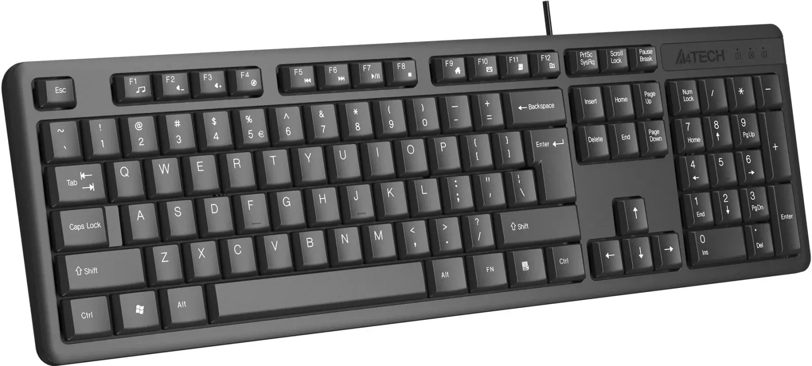 Клавиатуры A4TECH KR-3 черный - фото 2