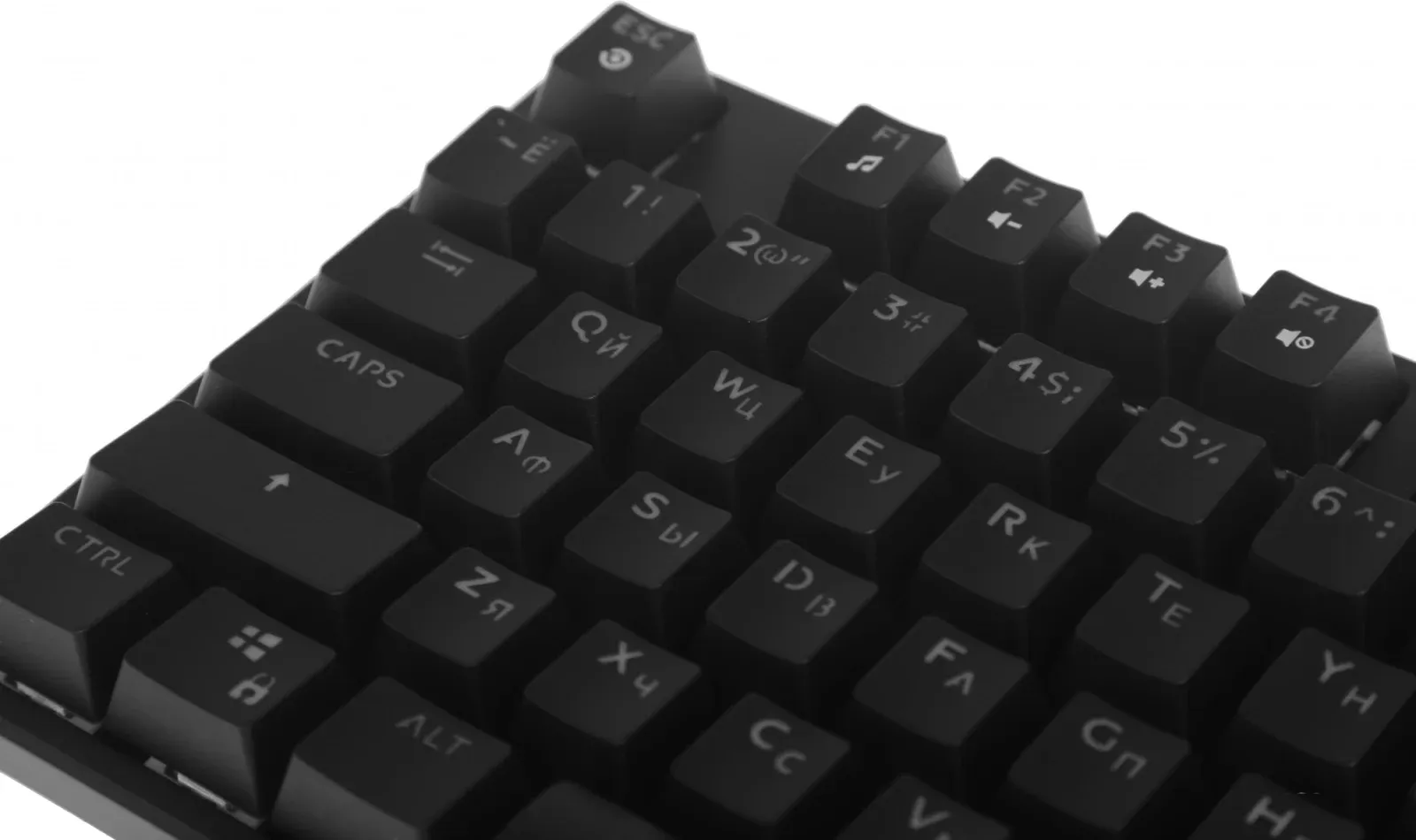 Клавиатура Defender Gk-596 механическая черный USB for gamer LED 45596 кабель 1.5м - фото 6