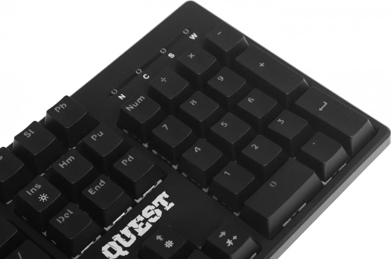 Клавиатура Defender Gk-596 механическая черный USB for gamer LED 45596 кабель 1.5м - фото 7