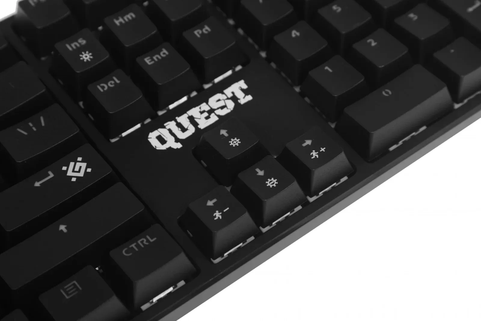 Клавиатура Defender Gk-596 механическая черный USB for gamer LED 45596 кабель 1.5м - фото 8