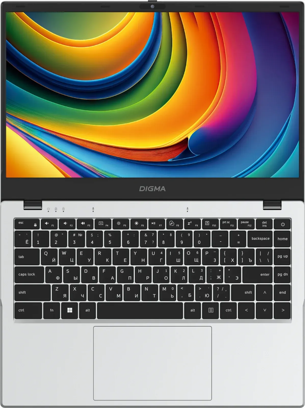 Ноутбук Digma EVE P4851 N-series N200 16Gb SSD512Gb Intel UHD Graphics 14 IPS FHD 1920x1080 Windows 11 Pro silver WiFi BT Cam 5900mAh DN14N2-ADXW01 - фото 5