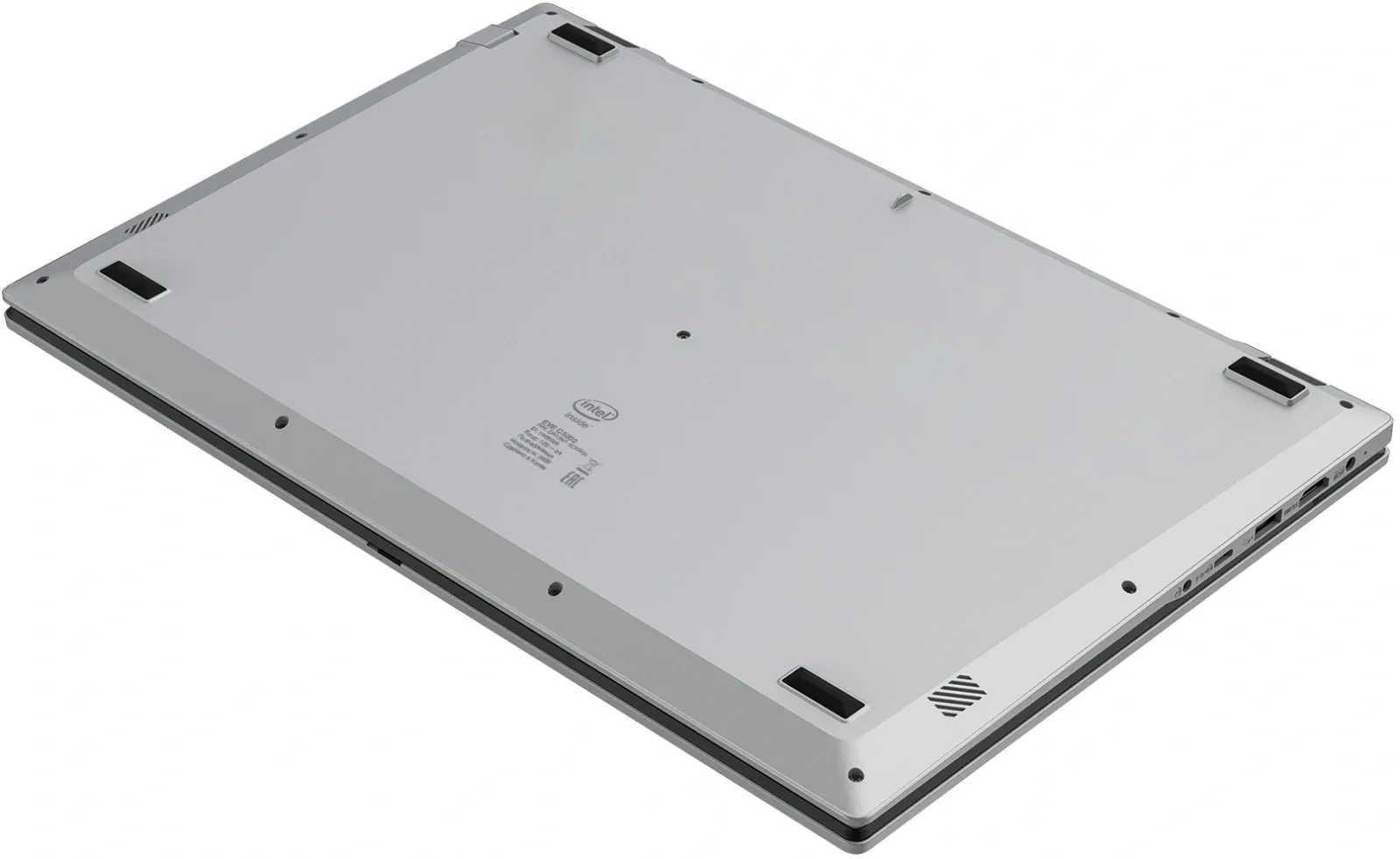 Ноутбук Digma EVE C5802 N-series N100 8Gb SSD256Gb Intel UHD Graphics 15.6 IPS FHD 1920x1080 Windows 11 Pro silver WiFi BT Cam 5900mAh DN15N1-8CXW01 - фото 4