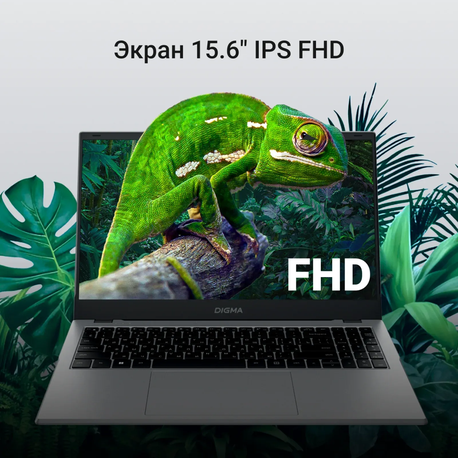 Ноутбук Digma EVE C5802 N-series N100 8Gb SSD256Gb Intel UHD Graphics 15.6 IPS FHD 1920x1080 Windows 11 Pro silver WiFi BT Cam 5900mAh DN15N1-8CXW01 - фото 8
