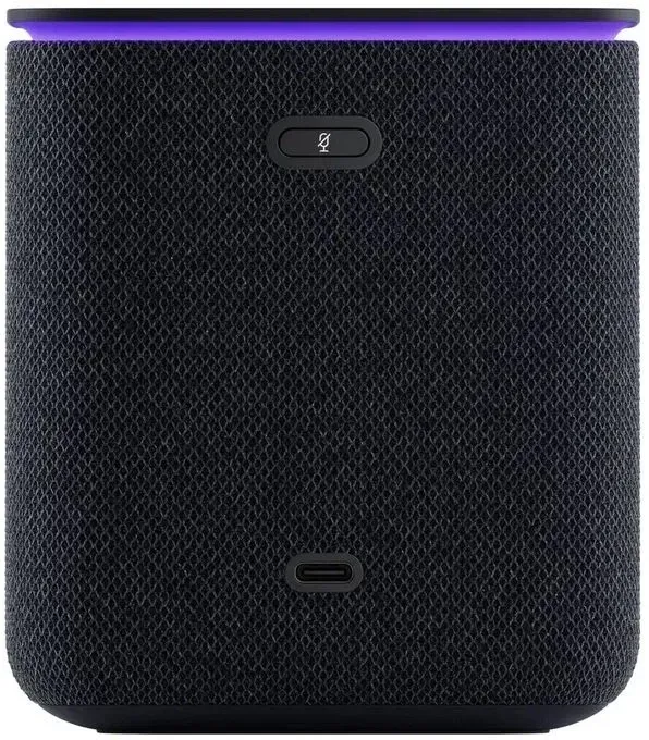 Умная колонка Yandex Станция Миди Алиса черный 24W 1.0 BT/Wi-Fi 10м YNDX-00054BLK - фото 3