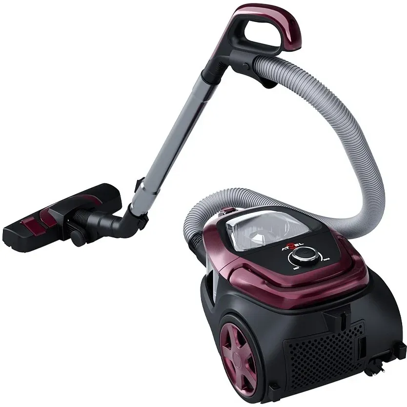 Пылесос Atvel 2000 Series DX2000 2000Вт бордовый/черный в компл.:1мешок - фото 2