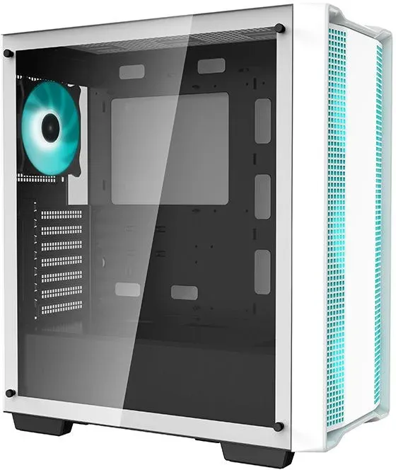 Корпус Deepcool CC560 V2 белый без БП ATX 8x120mm 5x140mm 1xUSB2.0 audio bott PSU - фото 2
