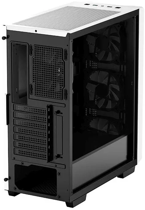 Корпус Deepcool CC560 V2 белый без БП ATX 8x120mm 5x140mm 1xUSB2.0 audio bott PSU - фото 6