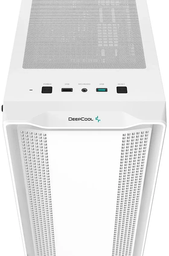 Корпус Deepcool CC560 V2 белый без БП ATX 8x120mm 5x140mm 1xUSB2.0 audio bott PSU - фото 7