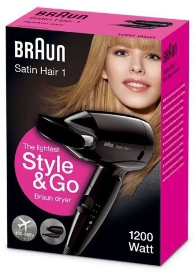 Фен Braun HD130 1200Вт черный - фото 5