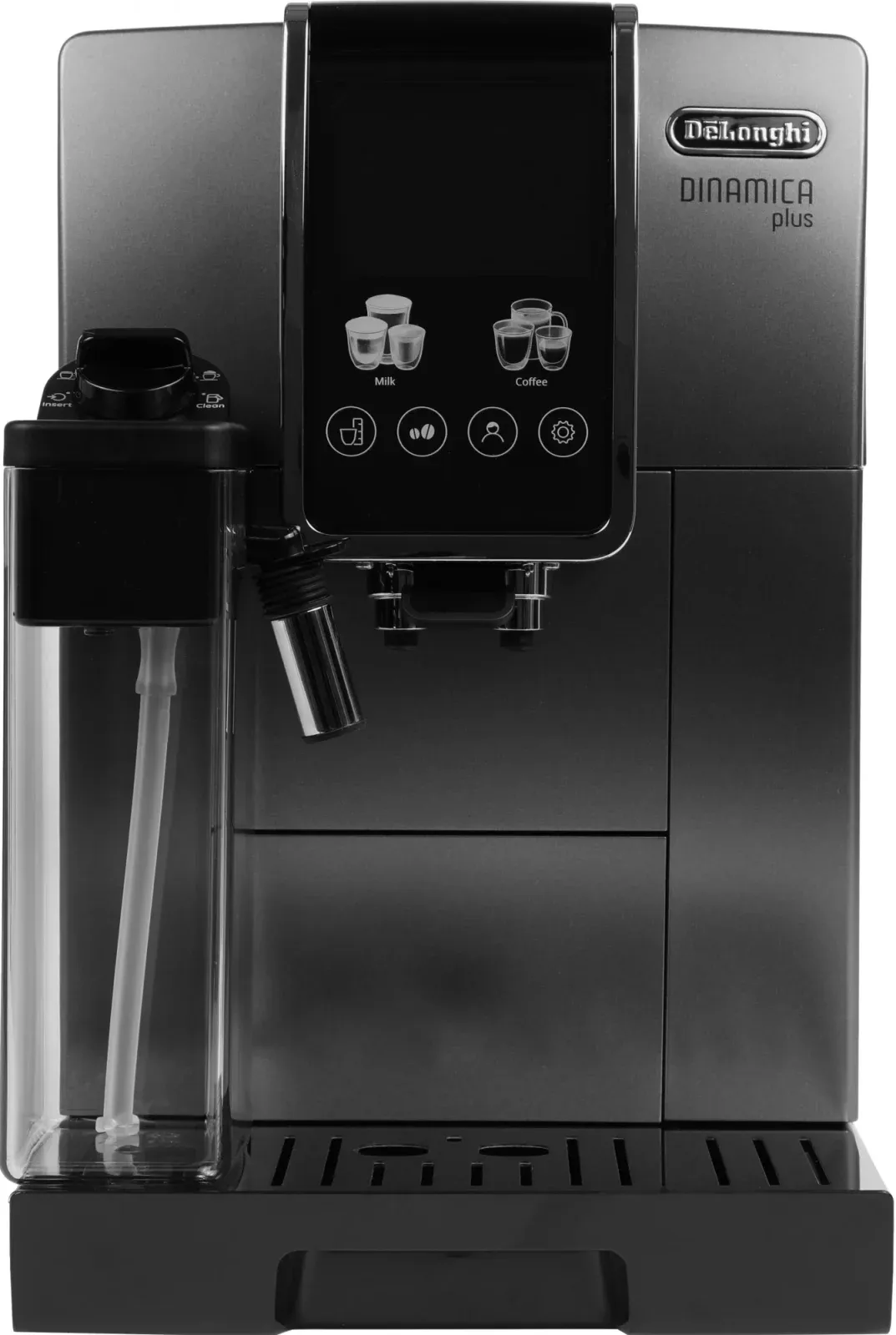Кофемашина Delonghi Dinamica Plus ECAM380.95.TB 1450Вт черный/серый - фото 2