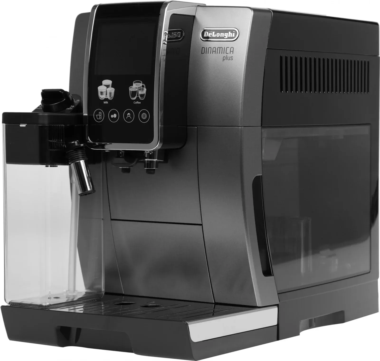 Кофемашина Delonghi Dinamica Plus ECAM380.95.TB 1450Вт черный/серый - фото 3