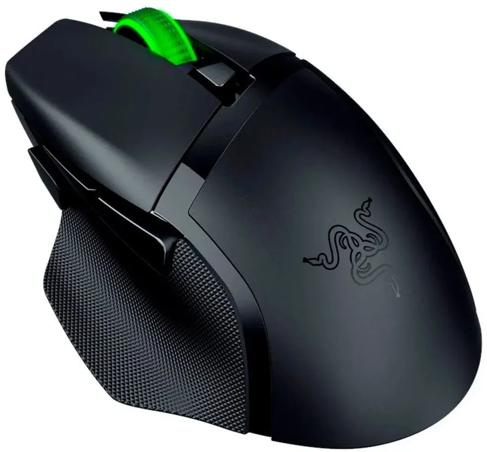 Мышь Razer Basilisk V3 X Hyperspeed черный оптическая 18000dpi беспров. USB 9but RZ01-04870100-R3G1 - фото 2