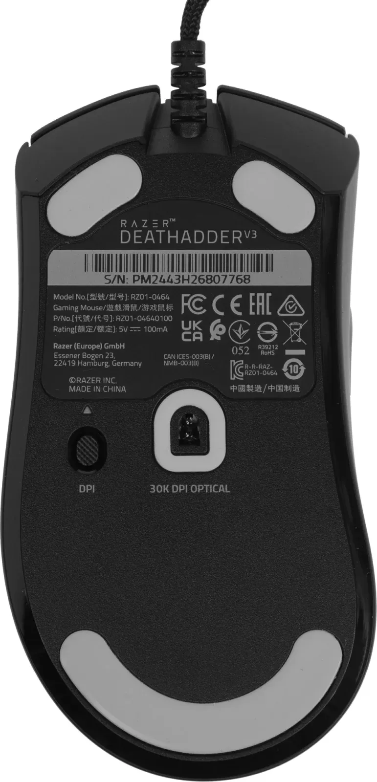 Мыши RAZER DeathAdder V3 - фото 2