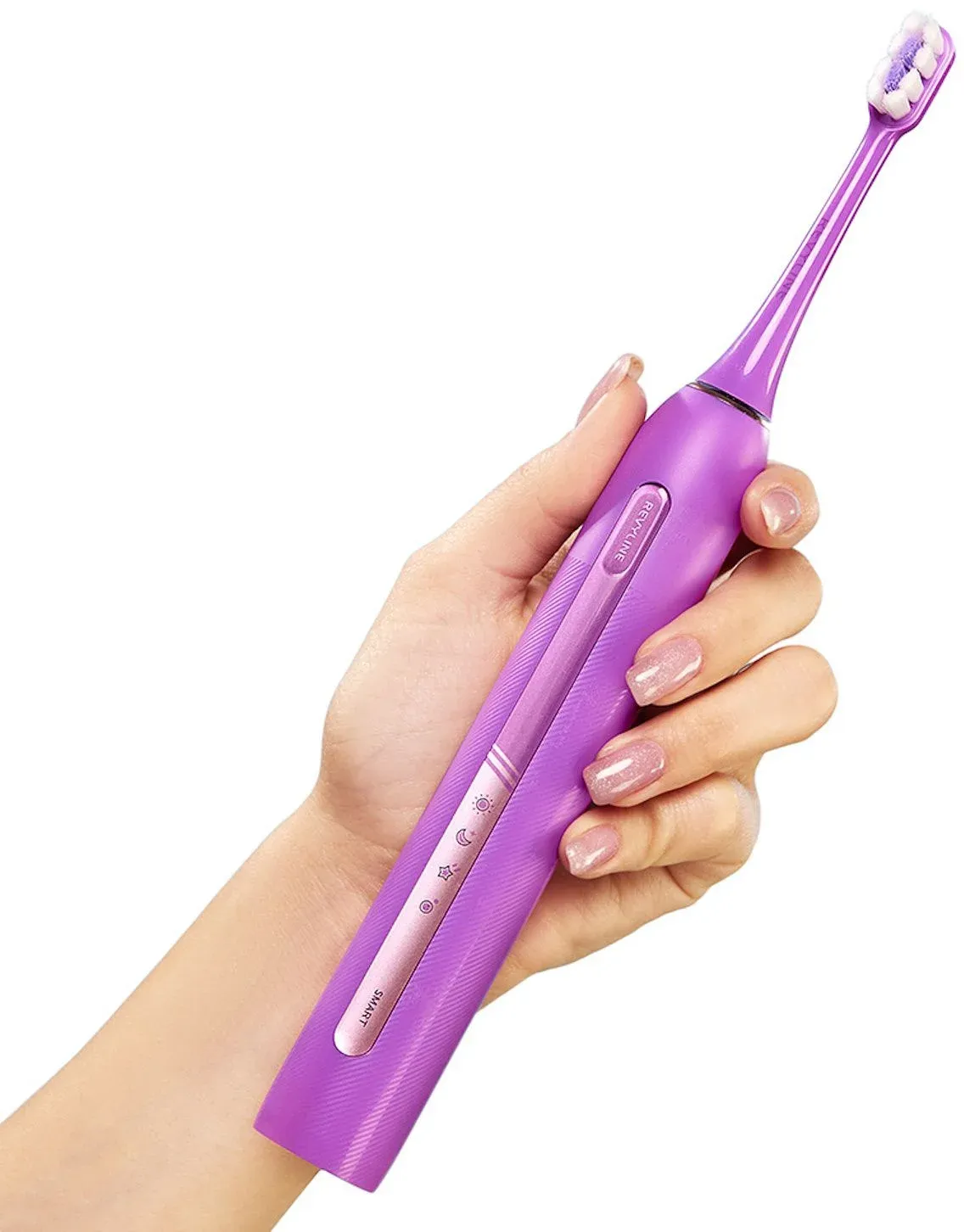 Зубная щетка электрическая Revyline RL 070 фиолетовый - фото 3