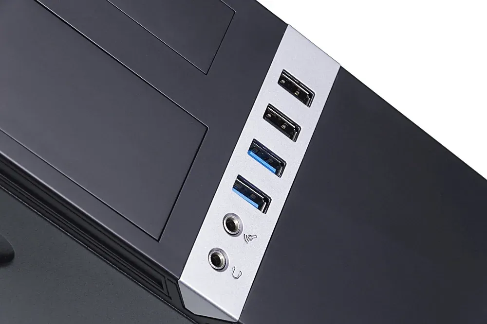 ПК IRU Office 310H6SF SFF i3 12100 3.3 8Gb SSD256Gb UHDG 730 FreeDOS GbitEth 300W черный RUS 1991582 - фото 6