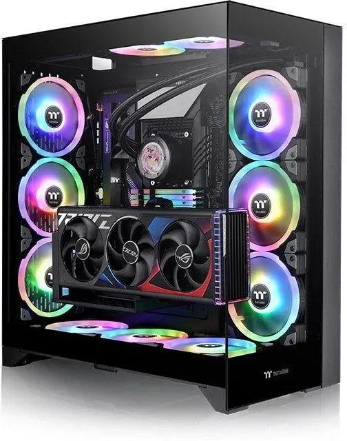 Корпус Thermaltake CTE E600MX черный без БП E-ATX 11x120mm 4x140mm 2xUSB3.0 audio bott PSU - фото 3