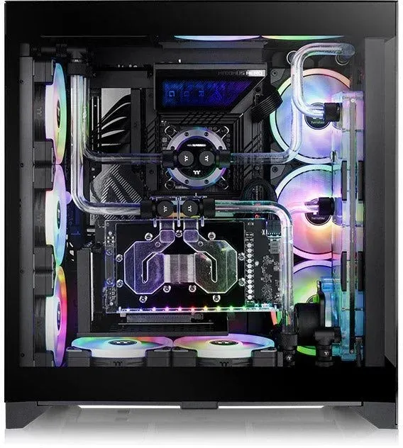 Корпус Thermaltake CTE E600MX черный без БП E-ATX 11x120mm 4x140mm 2xUSB3.0 audio bott PSU - фото 4