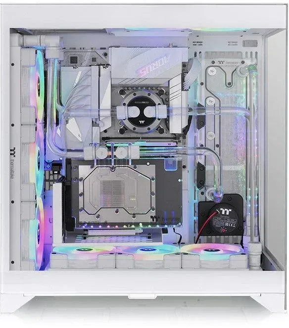 Корпус Thermaltake CTE E600MX Snow белый без БП E-ATX 11x120mm 4x140mm 2xUSB3.0 audio bott PSU - фото 2